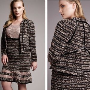 Isabel Toledo for Lane Bryant Boucle Knit Jacket